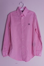 Ralph Lauren Boy&#39;s Easy Care Pink Checkered Dress Shirt - Size8 - $12.67