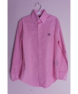 Ralph Lauren Boy&#39;s Easy Care Pink Checkered Dress Shirt - Size8 - $233.16 MXN