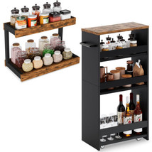 2 Tier Spice Rack Organizer for Countertop, 15.8&#39;&#39;L Coffee Station/Bathr... - $5,896.30 MXN