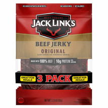 Jack Link&#39;s Beef Jerky, Original, 3.25 oz, 3-count - £18.82 GBP