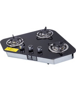 3 Burner LPG Gas Stove Hob 3*1.8KW 610*460*70mm GR-B005 Boat Caravan RV - $450.74 CAD