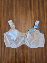 Bali Minimizer Bra Women's Satin Tracings Underwire Satin Non Padded Ful... - $21.56