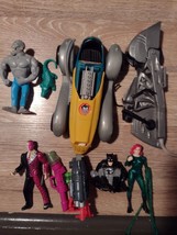 Vintage 1990&#39;s Batman Figures, Vehicles Lot, Good Condition. - £31.60 GBP