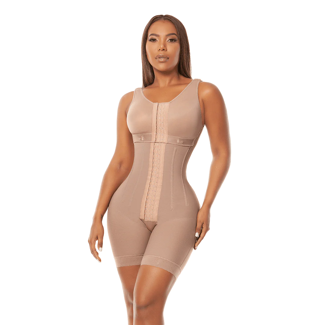 Fajas Melibelt 2033 Hourglass Strong Compression Bodysuit Shaper