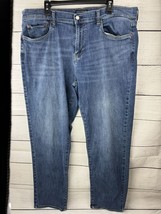 Lucky Brand Mens 221 Original Straight Leg Dark Blue Jeans 40x32 - £16.49 GBP