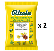 Ricola Sugar-Free Mountain Herb Cough Drops (19 Count) - Pack of 2 - £19.11 GBP