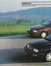 1987/1988 MERKUR full line XR4Ti SCORPIO brochure catalog US 87 88 Ford Sierra - £4.75 GBP