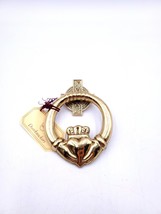 Vintage Solid Brass  Door Knocker G&amp;D Gifts and Decoration Spain Cross H... - $49.95