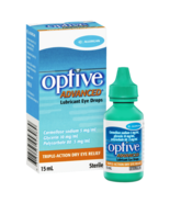 Optive Advanced Eye Drops 15mL - $117.41 CAD