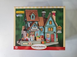 2009 - Lemax PINE CREEK MARKET Lighted Building Vail Village #95861 Retired - £31.25 GBP