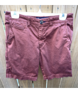 AMERICAN EAGLE Dark Rust Active Flex Shorts Size 30 Men&#39;s Cotton Stretch... - $29.48 CAD