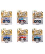 Greenlight Kings of Crunch Series 16 Complete Set of 6 1/64 scale Monster Trucks - $59.35
