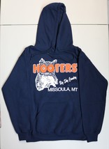 Hooters Navy Blue Gildan (S) Hoodie Sweatshirt Big Sky Country Missoula Mt ▪Nwot - £15.84 GBP