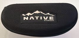 Native Eyewear Black Hard Eyeglass Sunglass Case Clamshell Protective CA... - $7.49