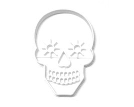 Sugar Skull Dia De Los Muertos Day Of The Dead Cookie Cutter USA PR3255 - $2.99