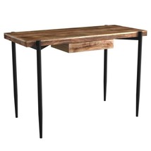 Rustic Industrial Solid Wood Desk - £406.40 GBP