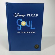 New 2020 Disney Pixar Soul Light Up Magic Lined Blue Notebook Diary Rare... - £4.66 GBP