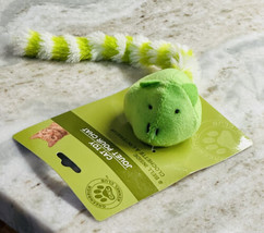 Greenbrier Kennel Club Cat Toy Green Mouse Brand NEW-SHIPS Same Business Day - £11.83 GBP