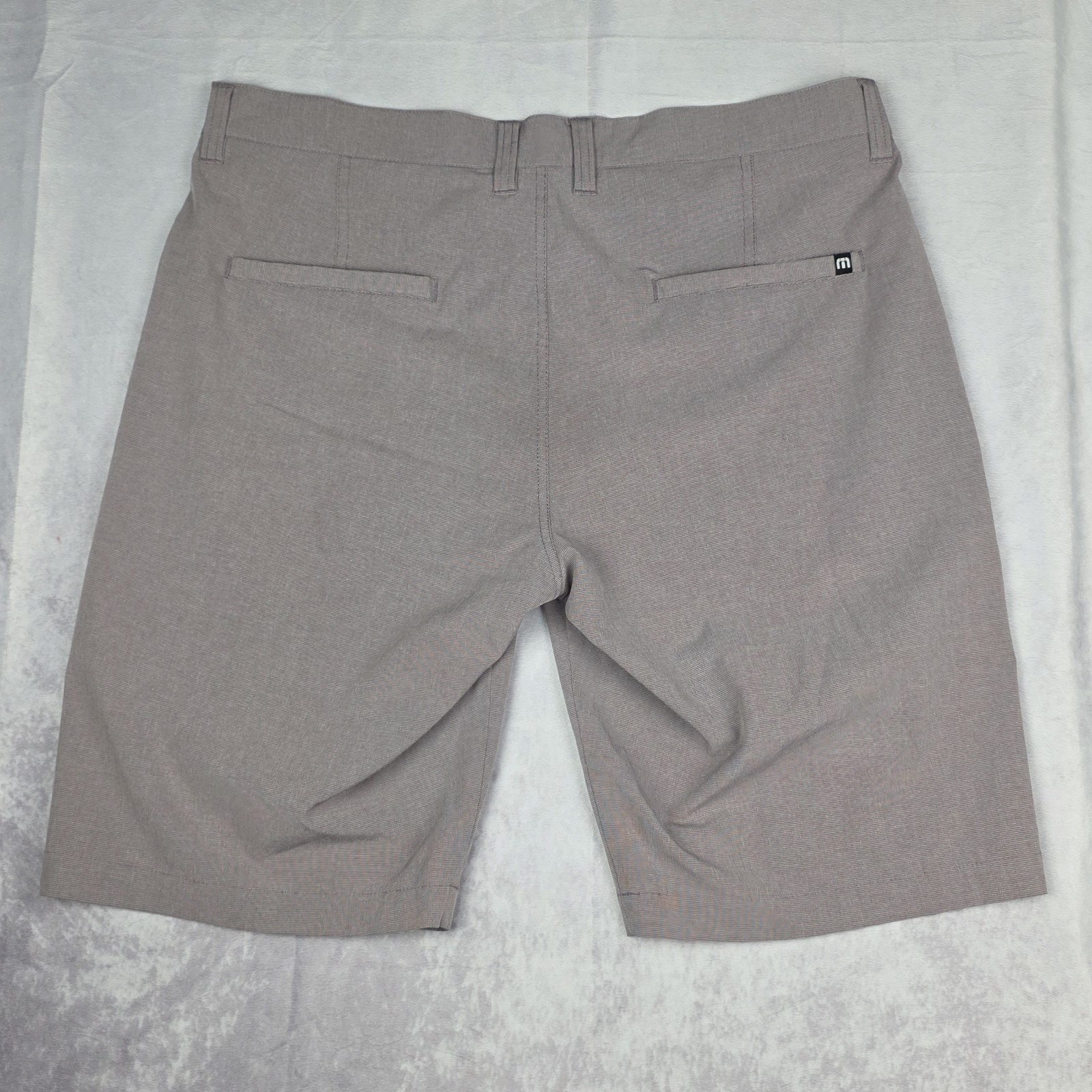 Travis Mathew Golf Shorts Size 34 Red Waist  Lifestyle Performance Beck Casual Item image 2