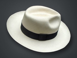 Genuine Panama Hat from Montecristi &quot;Clásico&quot; Superfino - £283.66 GBP