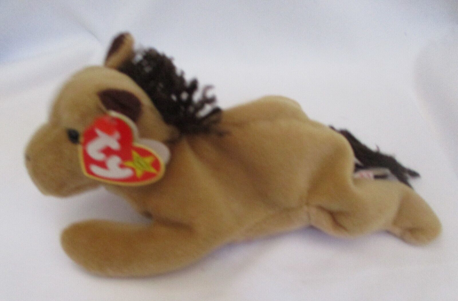 Ty Beanie Baby Derby The Horse Yarn Mane 5th PVC Filled USED Item image 2