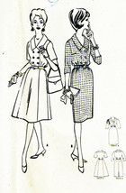 Vintage 1960&#39;s Misses&#39; DRESS Pattern 6089-m Size 14 UNCUT - £9.39 GBP