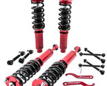 24 Way Damper Coilover Struts +  Rear Upper &amp; Lower Camber Arm For Accor... - £576.47 GBP