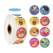 500pcs Kawaii Animals Stickers Reward Kids Cute Waterproof Stickers for Classic - £7.11 GBP+