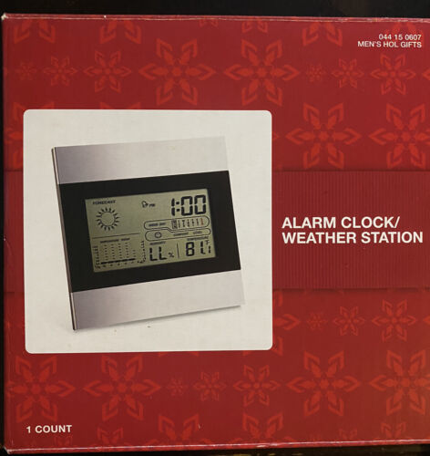 Weather Station Alarm Clock, Target Brand 2010 - $5.89