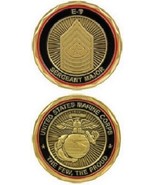 US SELLER - NEW USMC MARINES SERGEANT MAJOR E-9 RANK MILITARY CHALLENGE ... - $9.95