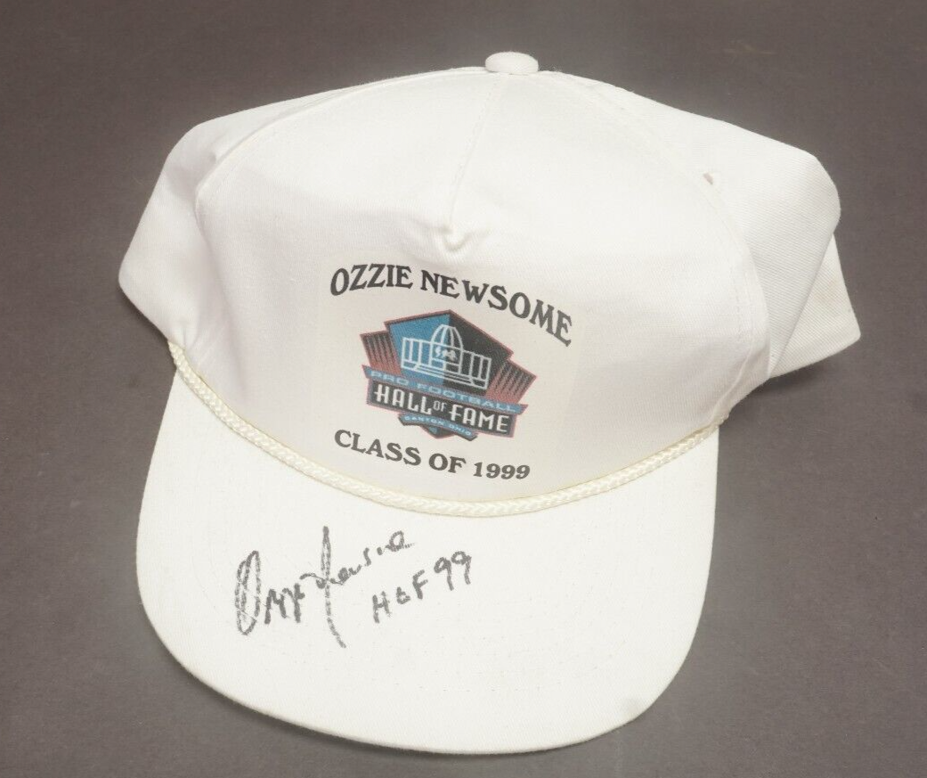 Sportsman Ozzie NEwsome Class of 1999 Nfl Pro Football Hall of Fame Cap ... - $29.60