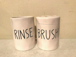 Bathroom Toothbrush Holder and rinse cup pair= ceramic image 4