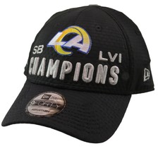 Los Angeles Rams New Era 9FORTY Super Bowl LVI Champions Adjustable NFL Hat - £16.35 GBP
