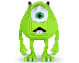 Mike (Monster Inc) Brick Sculpture (JEKCA Lego Brick) DIY Kit - $87.00