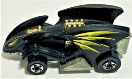 Hot Wheels Black Dragon Car 1985 Mattel Malaysia 1/64 Vintage VTG  - £3.33 GBP