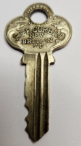 Vintage P &amp; F Corbin New Britain Conn. Key Appx 2&quot; Replacement Locks SteamPunk - £6.95 GBP