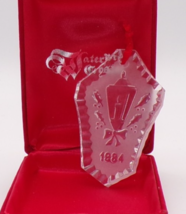 1984 Waterford Christmas Ornament - £63.94 GBP