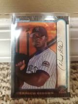 1999 Bowman Intl. Baseball Card | Derrick Gibson | Colorado Rockies | #75 - £1.57 GBP