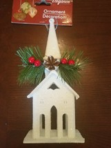 Christmas Ornament Church upc 639277311931 - £16.39 GBP