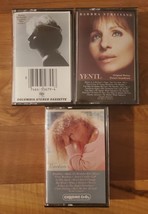 Barbara Streisand Cassette tape lot of 3 Greatest Hits Volume 2 Yentl Emotion - £10.27 GBP