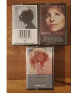 Barbara Streisand Cassette tape lot of 3 Greatest Hits Volume 2 Yentl Em... - £10.11 GBP
