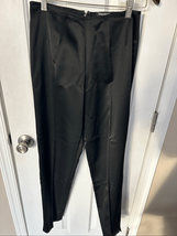 Tahari slik like dress pants with a cut in the back insulated size 0-2 s... - $34.65