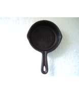 Vintage Niferex Non-Ionic Iron Tablets -Elixir Miniature Cast Iron Skillet - $19.62