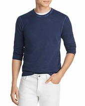 The Men&#39;s Store Garment Dyed Crewneck Sweater Blue-Size Large - £23.85 GBP