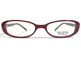 Guess GU1391 RD Eyeglasses Frames Red Round Oval Full Rim 50-17-140 - $55.89