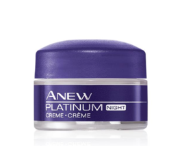 Avon Anew &quot;Platinum Night Cream&quot; Travel Size (0.50 Oz) - New!!! - £7.40 GBP