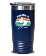 Mom Tumbler Promoted To Mom Blue-T-20oz  - £24.08 GBP