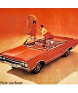 1965 Oldsmobile Olds 442 V8 Classic Car Advertisement Automobilia Vintag... - $41.18 CAD