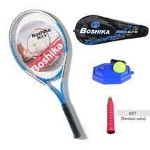 Tennis Racket Set Aluminum Alloy Lightweight Tennis Racquet With Bag Tennis Grip - £27.48 GBP