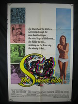 SWEET RIDE-TONY FRANCIOSA-ORIG POSTER-1968-SURFING VG - £74.75 GBP